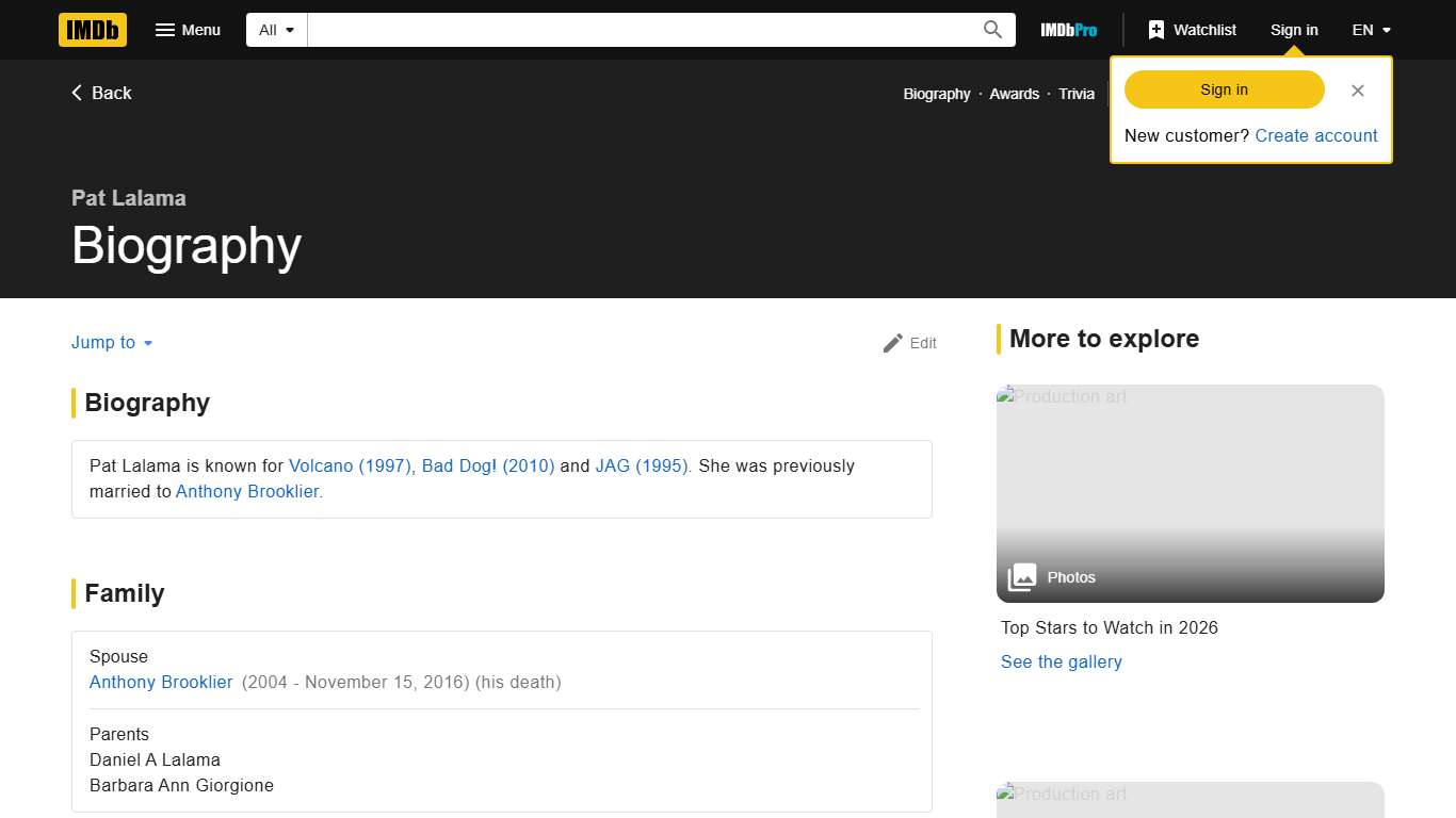 Pat Lalama - Biography - IMDb